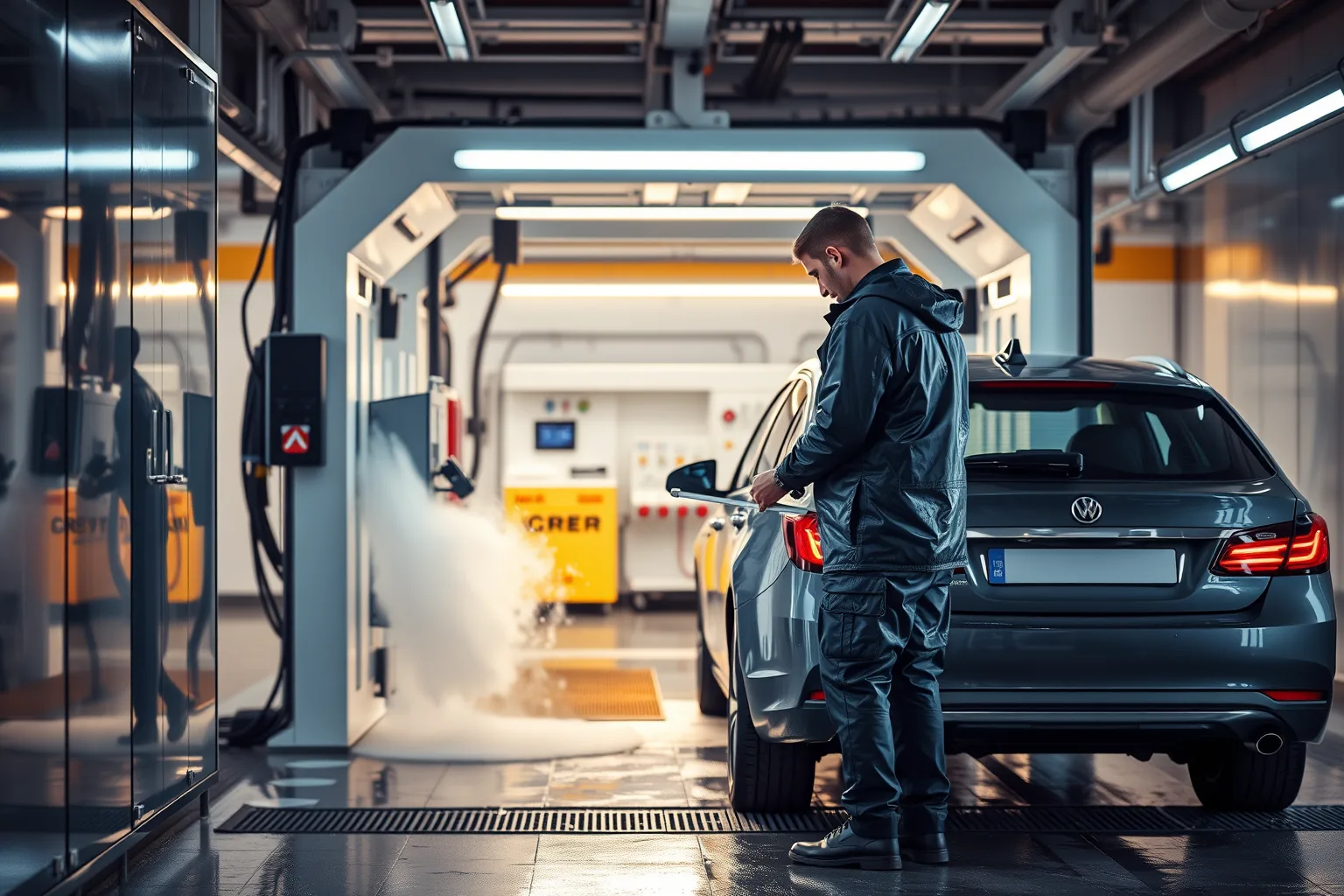 Online-Unterweisungen für Autowaschanlage