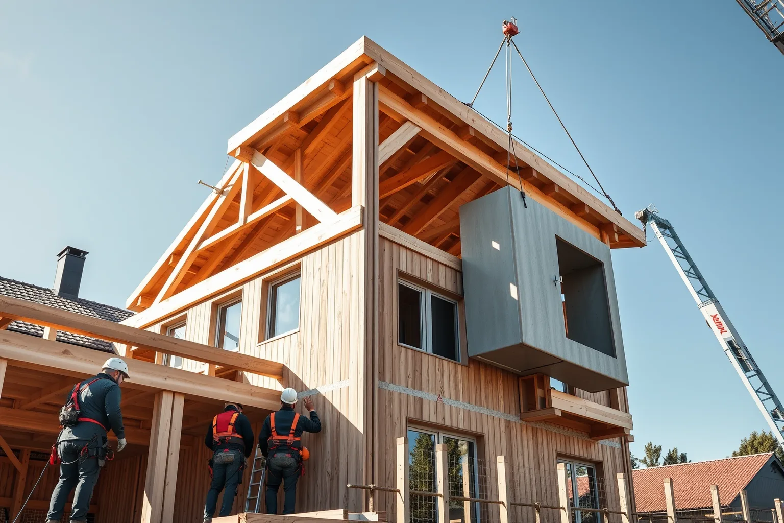 Online-Unterweisungen für Holzbau / Fertighaus
