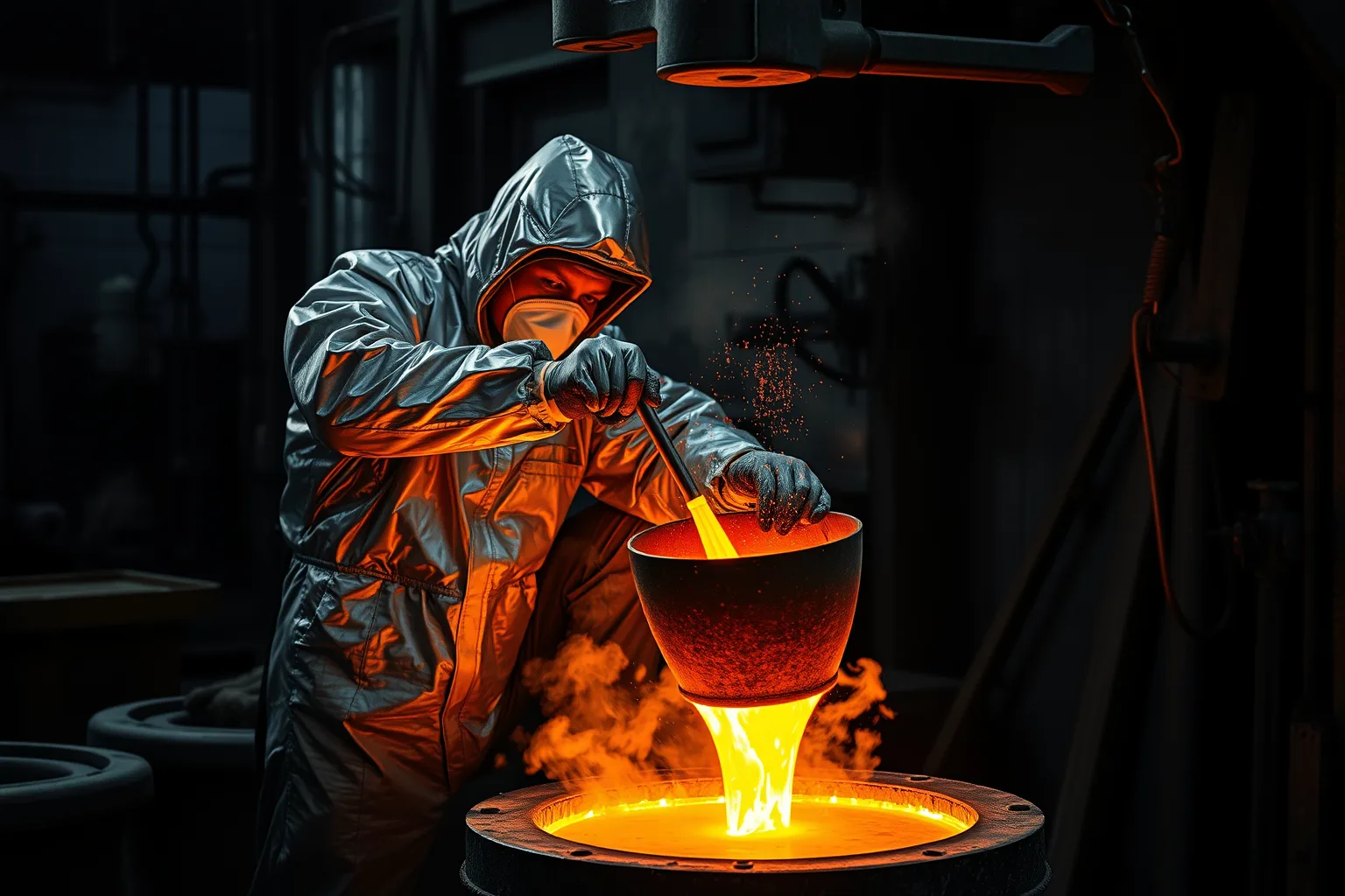 Online-Unterweisungen für Metallgiesserei